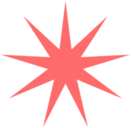 Étoile décorative
